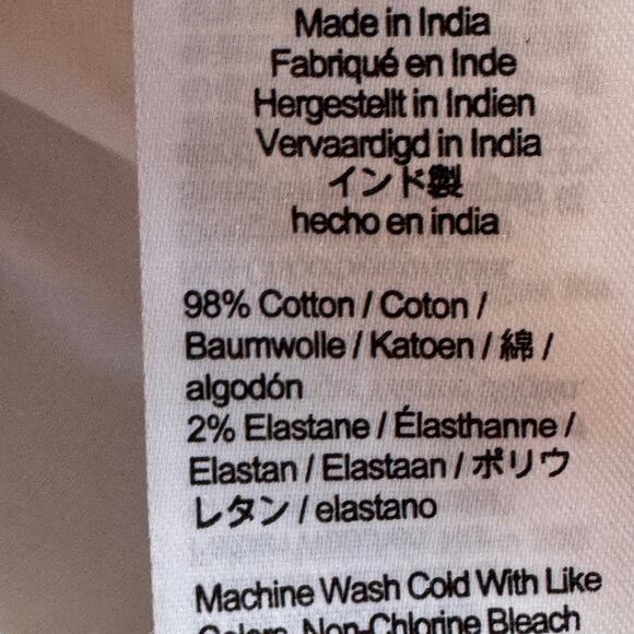 J. CREW Stretch Button Down Shirt Women 22 Cotton Slim Fitted Crisp Preppy Work - Picture 6 of 10